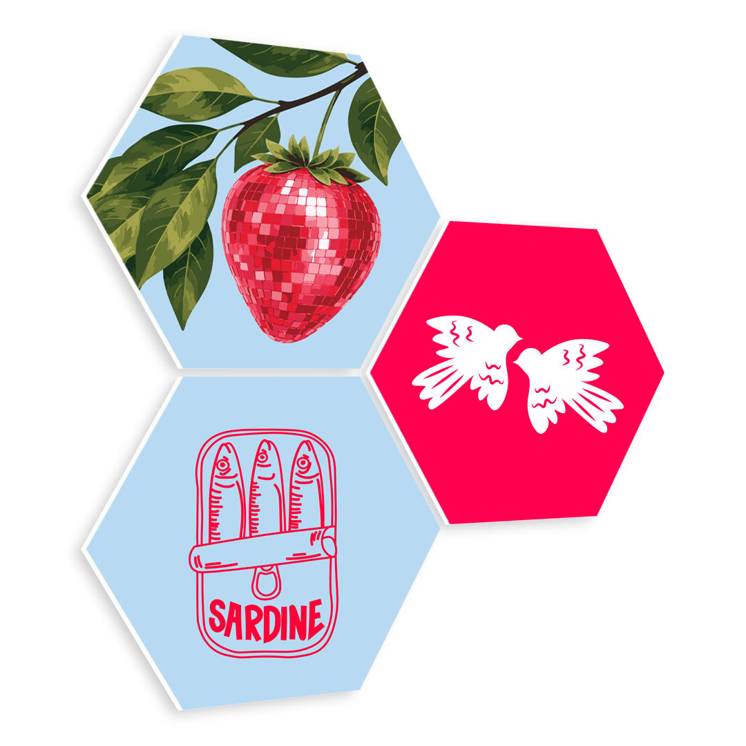 Strawberry Sardine Pink