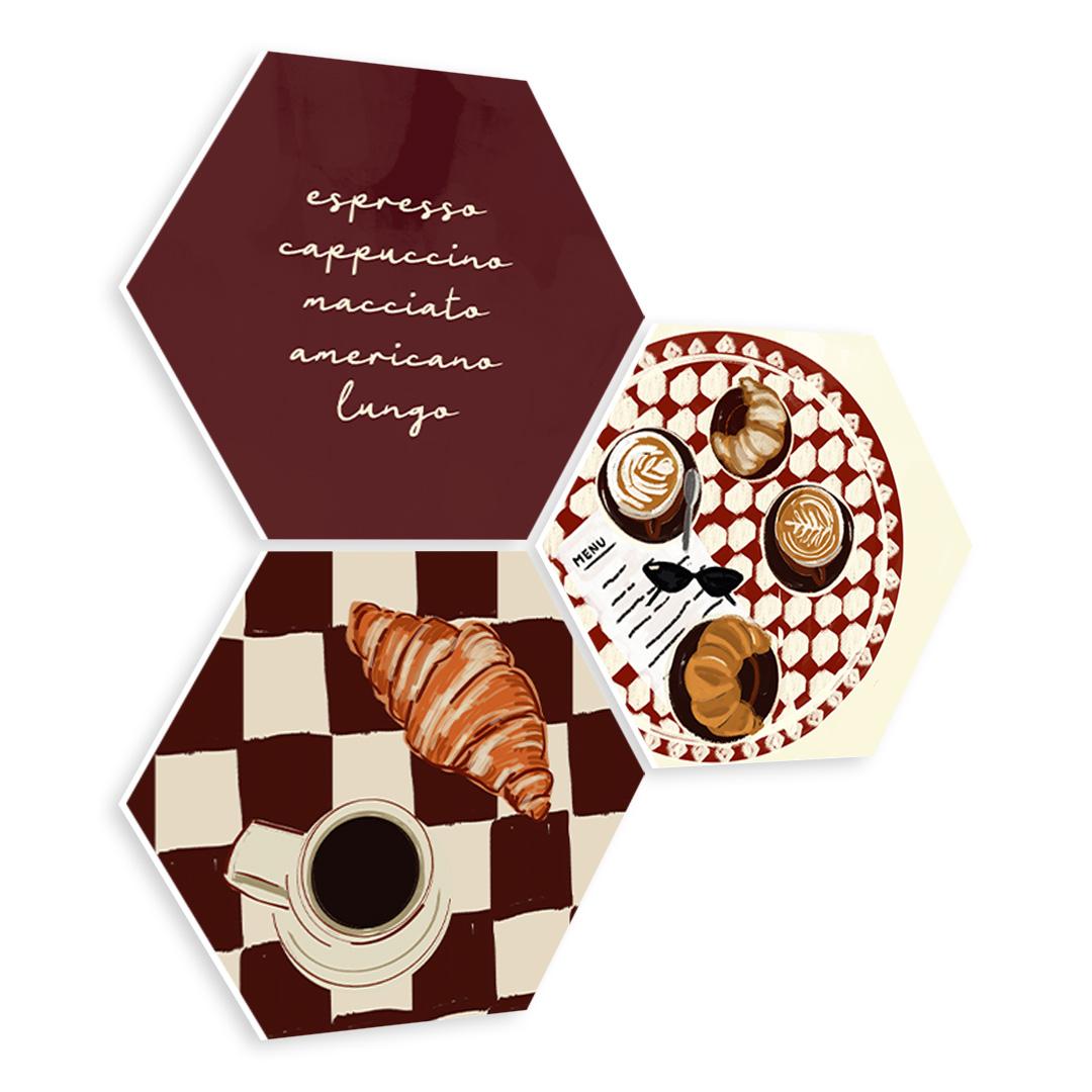 Espresso Croissant Table
