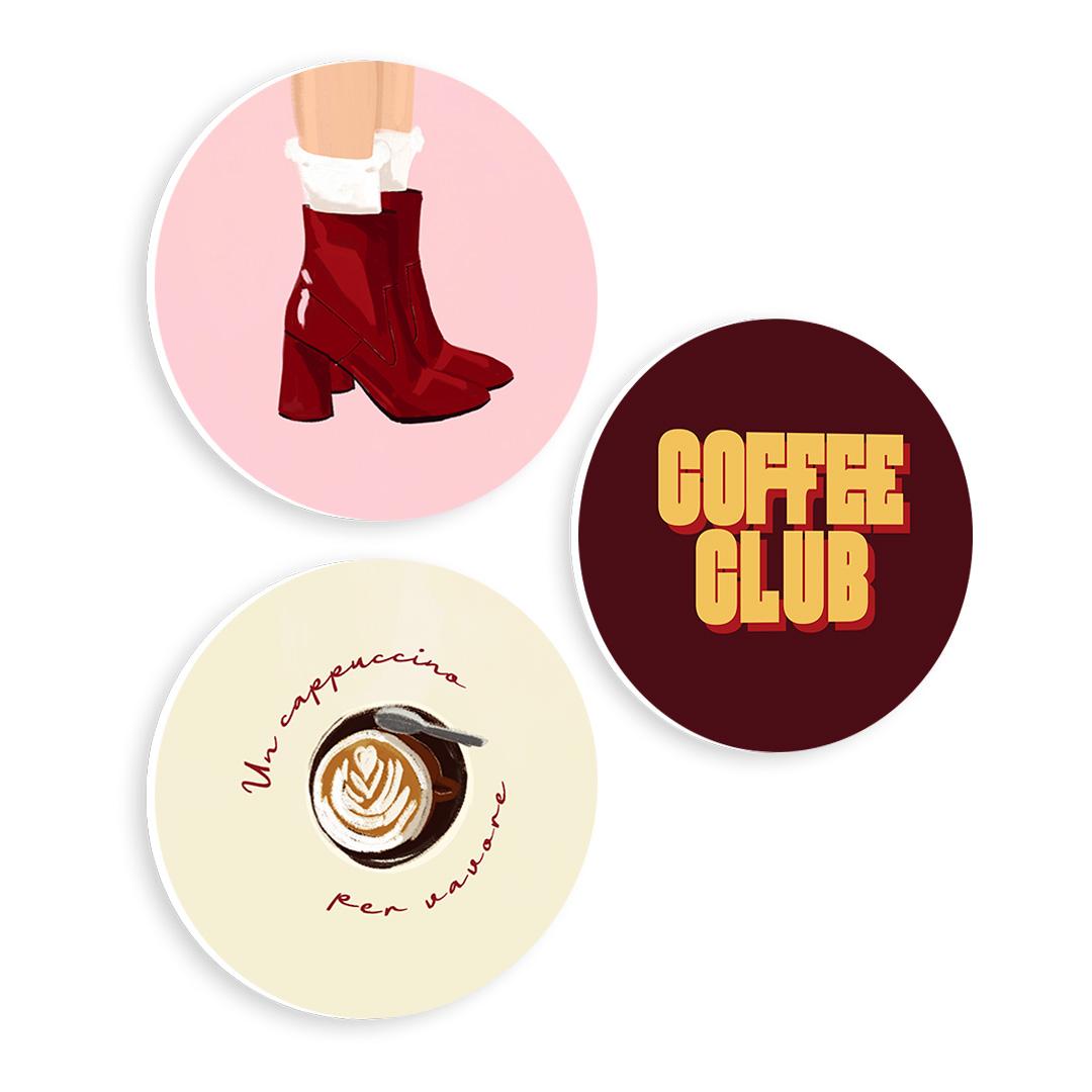 Coffeeclub Boots Cappuccino