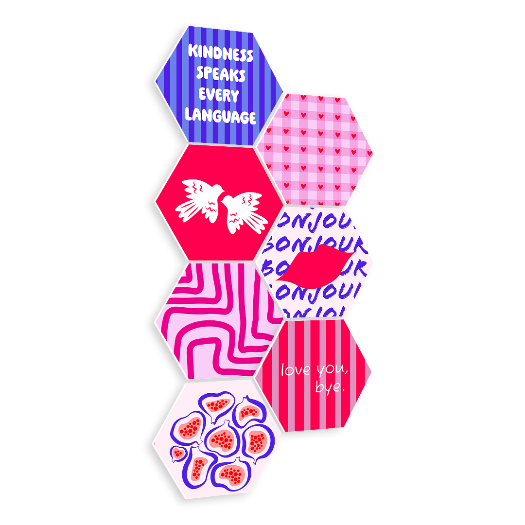 Bonjour Kindness Abstract