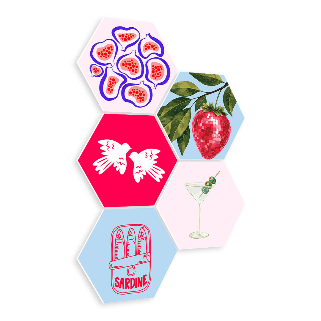 Strawberry Sardine Mix