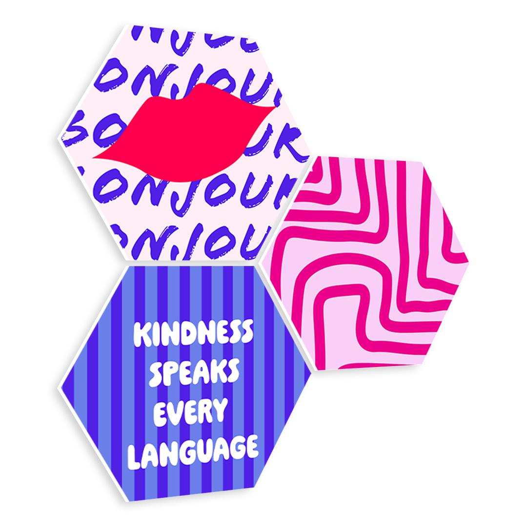 Bonjour Kindness Purple