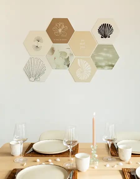 Beige Shell interiør