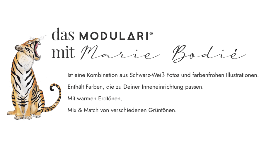 de ultieme modulari van Marie Bodié