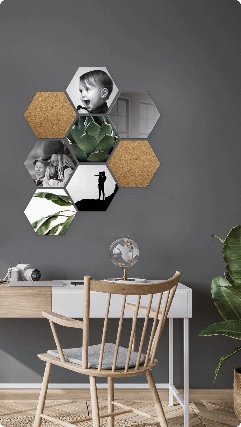 Décoration murale au bureau