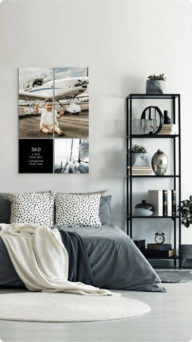 Slate colors bedroom decoration