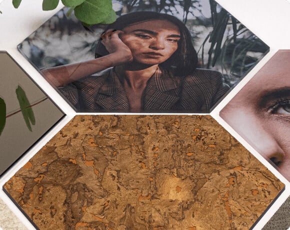 Wunderschöner Glanzeffekt