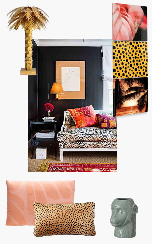 Squares dierenprint