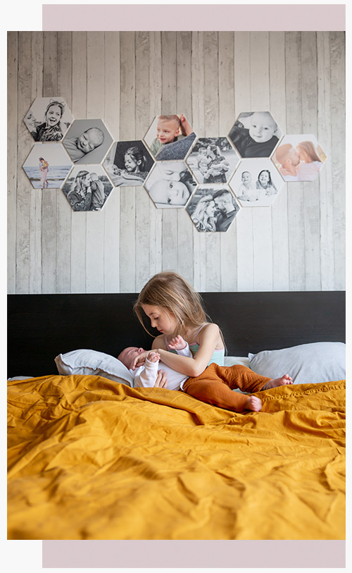 Hexagons Huisje vol liefde