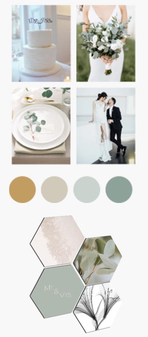 Trouwen minimalistic