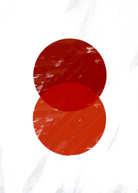 Two Red Circles
