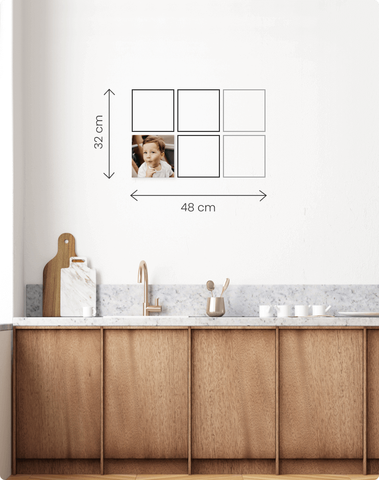 flexframe wanddecoratie - Formaat XS