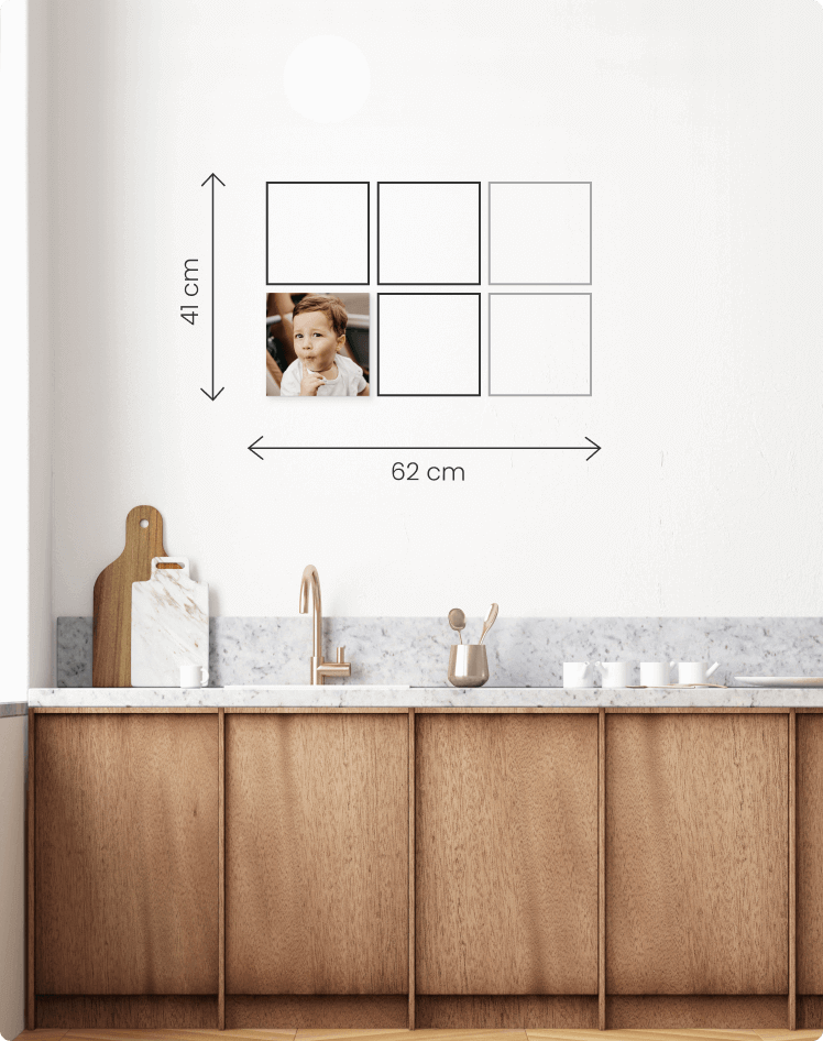square wall decor - Formaat S
