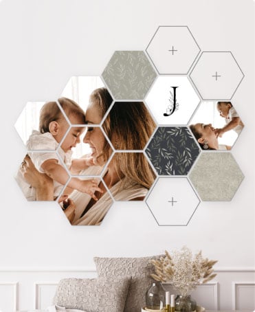 Modulari hexagon collage